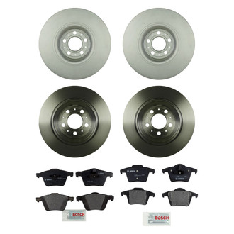 Bosch® - QuietCast™ Premium Front and Rear Brake Kit with Organic Pads