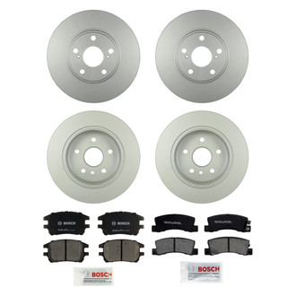 Bosch® - QuietCast™ Premium Brake Kit with Ceramic Pads