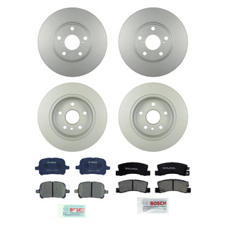 Bosch® - QuietCast™ Premium Brake Kit with Ceramic Pads