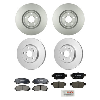 Bosch® - QuietCast™ Premium Front and Rear Brake Kit with Ceramic Pads