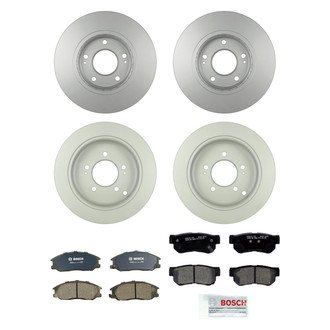 Bosch® - QuietCast™ Premium Front and Rear Brake Kit with Ceramic Pads