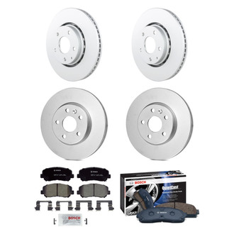 Bosch® - QuietCast™ Premium Brake Kit with Ceramic Pads