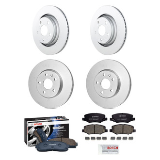 Bosch® - QuietCast™ Premium Front and Rear Brake Kit with Ceramic Pads