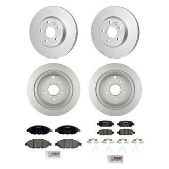 Bosch® - QuietCast™ Premium Front and Rear Brake Kit with Ceramic Pads