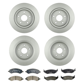 Bosch® - QuietCast™ Premium Brake Kit with Organic Pads