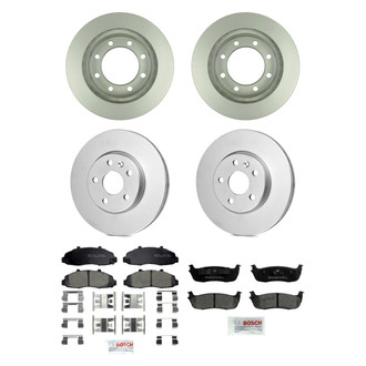 Bosch® - QuietCast™ Premium Front and Rear Brake Kit with Ceramic Pads