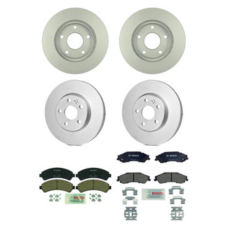 Bosch® - QuietCast™ Premium Brake Kit with Ceramic Pads