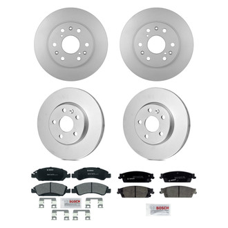 Bosch® - QuietCast™ Premium Front and Rear Brake Kit with Ceramic Pads