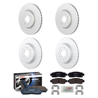 Bosch® - QuietCast™ Premium Brake Kit with Ceramic Pads