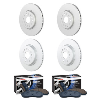 Bosch® - QuietCast™ Premium Brake Kit with Ceramic Pads