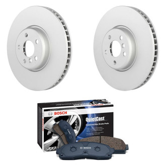 Bosch® - QuietCast™ Premium Front Brake Kit with Ceramic Pads