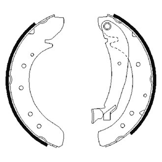 Bosch® - Blue™ Parking Brake Shoes