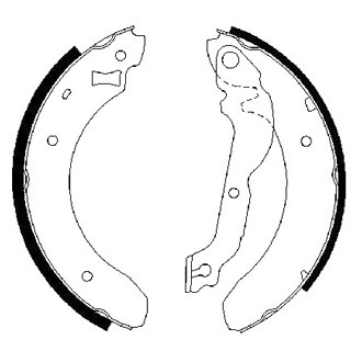 Bosch® - Blue™ Rear Parking Brake Shoes