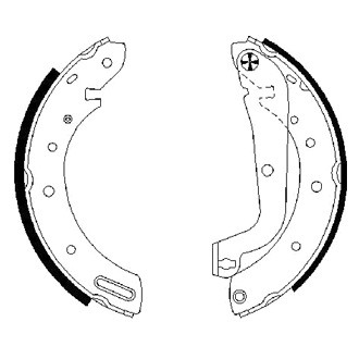 Bosch® - Blue™ Rear Parking Brake Shoes