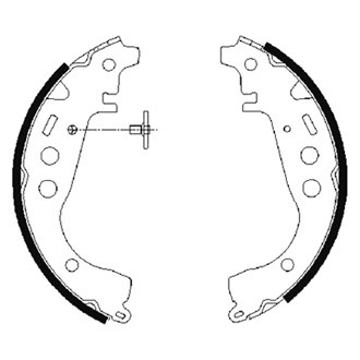 Bosch® - Blue™ Rear Parking Brake Shoes