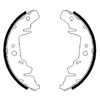 Bosch® - Blue™ Rear Parking Brake Shoes