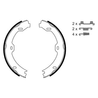 Bosch® - Blue™ Rear Parking Brake Shoes