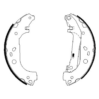 Bosch® - Blue™ Parking Brake Shoes