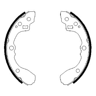Bosch® - Blue™ Parking Brake Shoes