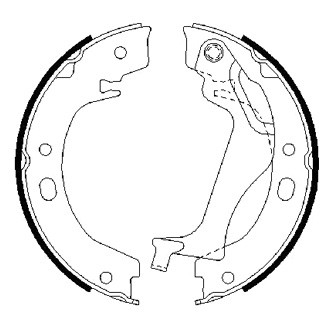 Bosch® - Blue™ Parking Brake Shoes
