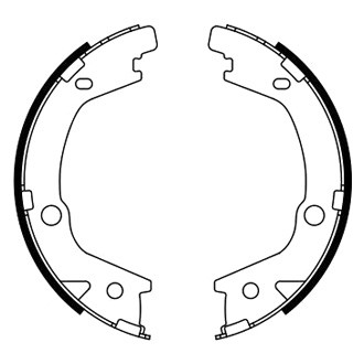Bosch® - Blue™ Rear Parking Brake Shoes