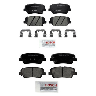 Bosch® - QuietCast™ Premium Ceramic Front and Rear Disc Brake Pad Set