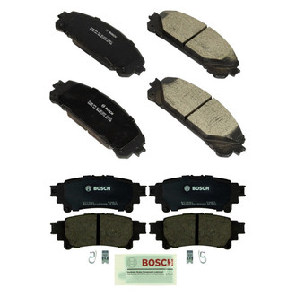 Bosch® - QuietCast™ Premium Ceramic Front and Rear Disc Brake Pad Set