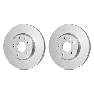Bosch® - QuietCast™ Premium Vented Front and Rear Brake Rotor Set