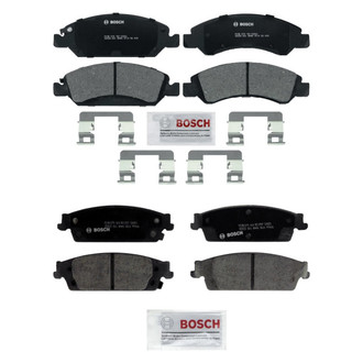 Bosch® - QuietCast™ Premium Ceramic Front and Rear Disc Brake Pad Set
