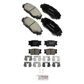 Bosch® - QuietCast™ Premium Ceramic Front and Rear Disc Brake Pad Set