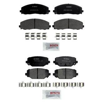 Bosch® - QuietCast™ Premium Ceramic Front and Rear Disc Brake Pad Set