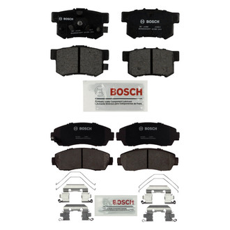 Bosch® - QuietCast™ Premium Ceramic Front and Rear Disc Brake Pad Set