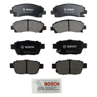 Bosch® - QuietCast™ Premium Ceramic Front and Rear Disc Brake Pad Set