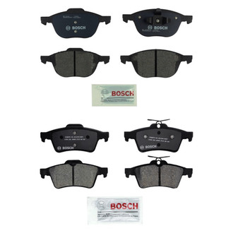 Bosch® - QuietCast™ Premium Ceramic Front and Rear Disc Brake Pad Set