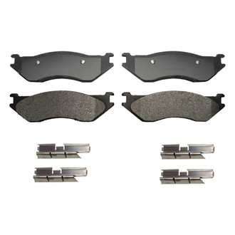 bproauto® - Semi-Metallic Front and Rear Disc Brake Pads