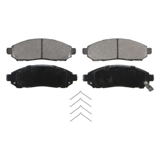 bproauto® - Semi-Metallic Front Disc Brake Pads