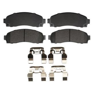 bproauto® - Semi-Metallic Front Disc Brake Pads