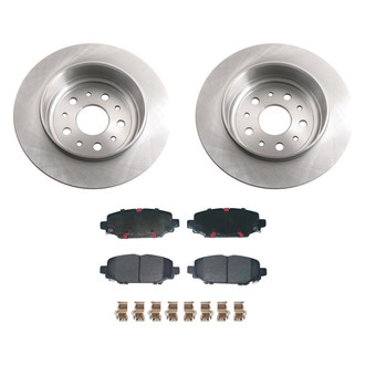 bproauto® - Rear Brake Kit with Semi-Metallic Pads