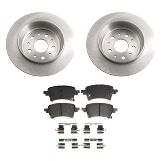 bproauto® - Rear Brake Kit with Semi-Metallic Pads