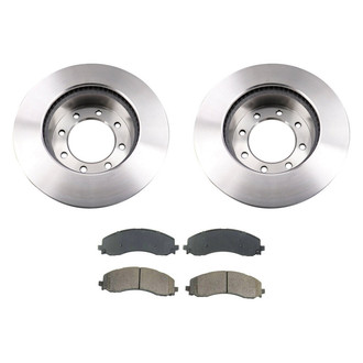 bproauto® - Front Brake Kit with Semi-Metallic Pads