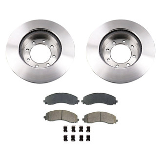 bproauto® - Front Brake Kit with Semi-Metallic Pads