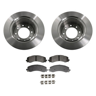 bproauto® - Rear Brake Kit with Semi-Metallic Pads