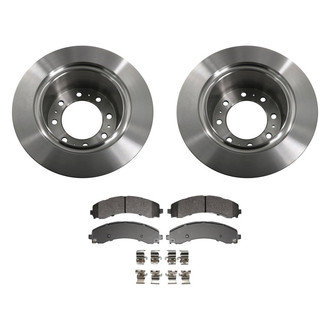 bproauto® - Rear Brake Kit with Semi-Metallic Pads