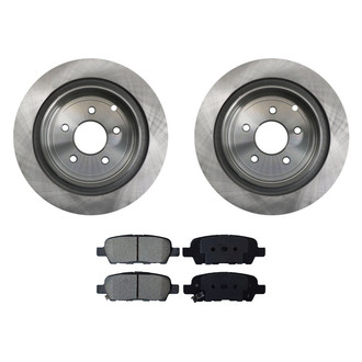 bproauto® - Rear Brake Kit with Semi-Metallic Pads