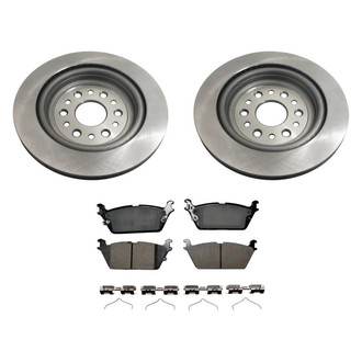 bproauto® - Rear Brake Kit with Semi-Metallic Pads