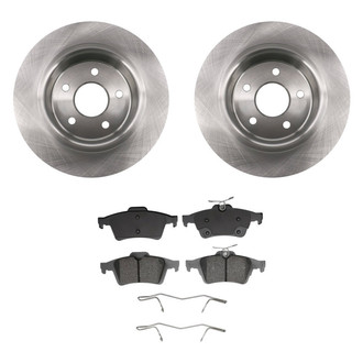 bproauto® - Rear Brake Kit with Semi-Metallic Pads