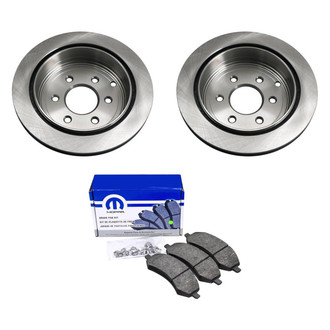 bproauto® - Rear Brake Kit with Semi-Metallic Pads