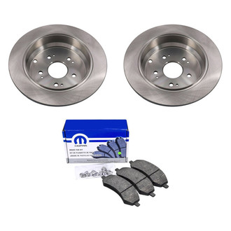 bproauto® - Rear Brake Kit with Semi-Metallic Pads