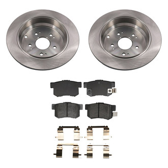 bproauto® - Rear Brake Kit with Semi-Metallic Pads