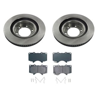 bproauto® - Front Brake Kit with Semi-Metallic Pads